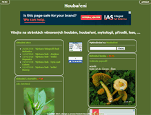 Tablet Screenshot of houbareni.cz